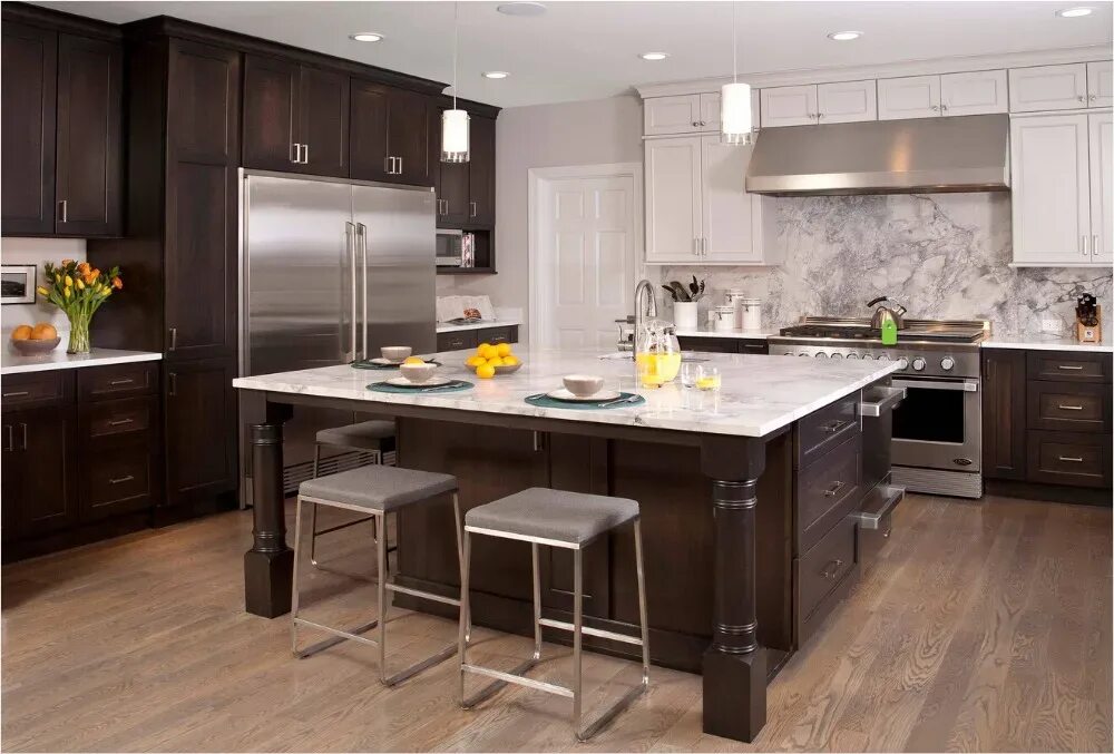 Кухня темное дерево фото Кухонный шкаф, новинка 2017, стильная кухонная мебель из массива дерева, деревян