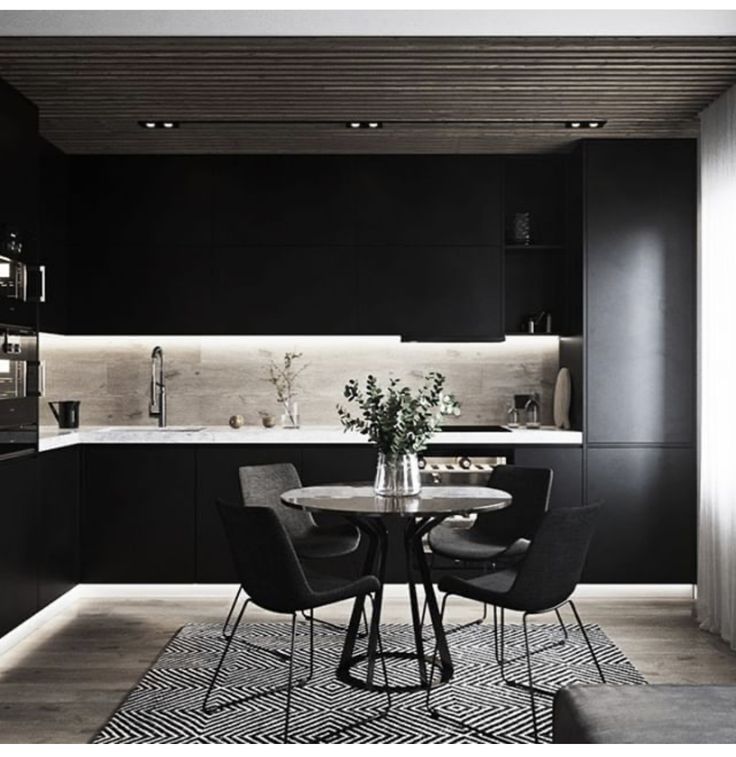 Кухня темное дерево в интерьере Pin by Christa Kurd on Kitchen (and some great room) Interior design kitchen, Mo