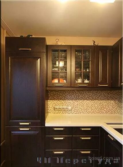 Кухня темный дуб фото Кухни под заказ. - продам. Ціна купити Кухни под заказ.. Севастополь, Україна. Ф