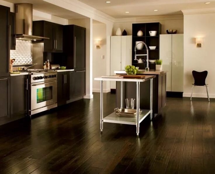 Кухня темный пол фото Coles Fine Flooring Sales Specials on Quality Flooring in San Diego Engineered w