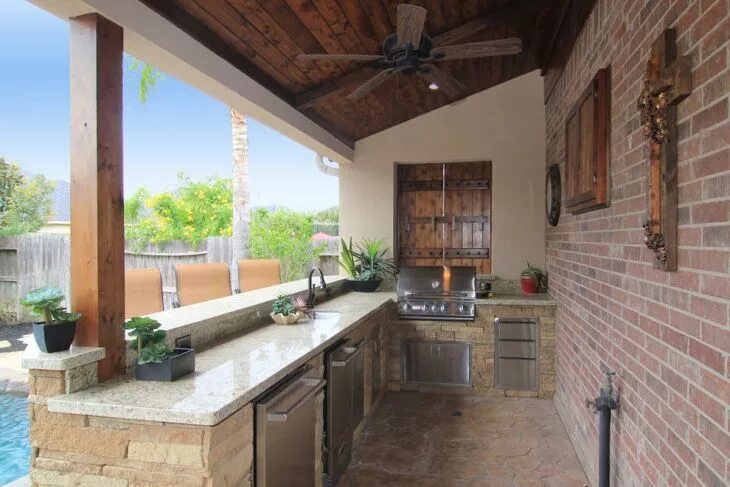 Кухня терраса фото Found on Bing from www.designtrends.com Dirty kitchen design, Outdoor kitchen, O