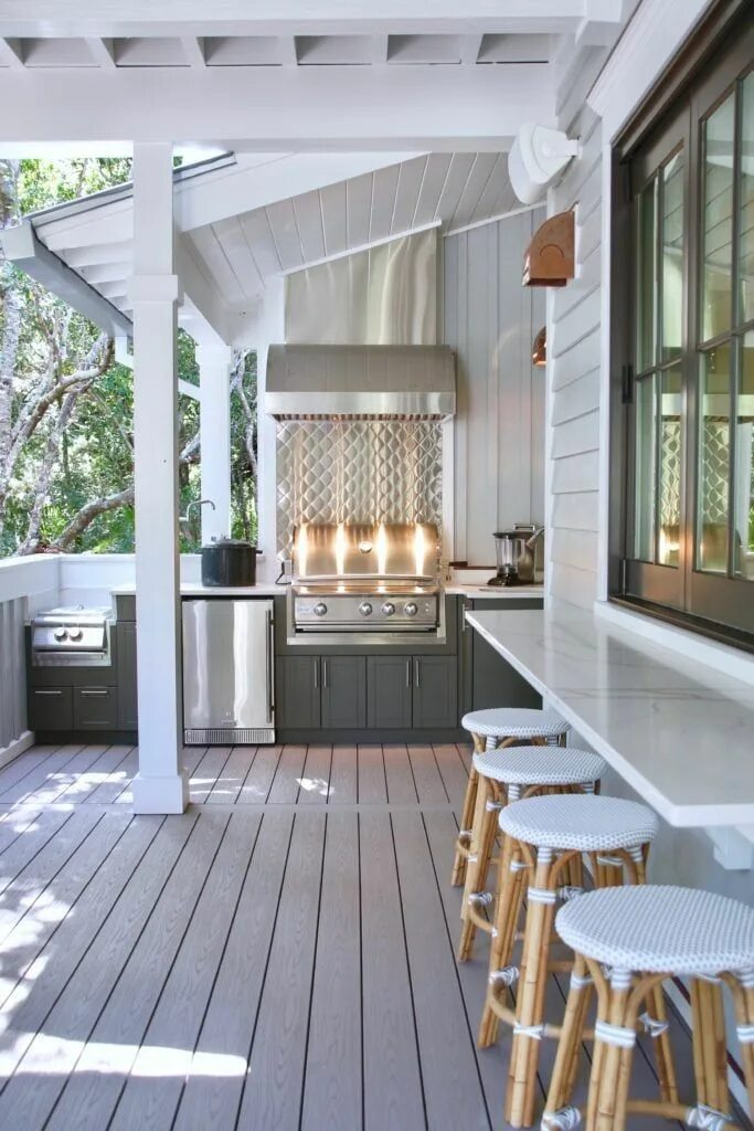 Кухня терраса фото Get inspired by Southern Living's Stunning and Innovative Idea House Outdoor kit