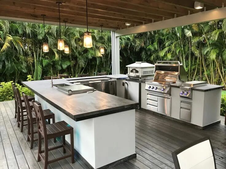 Кухня терраса фото 30 беседок и террас с мангалом, которые вам понравятся Outdoor kitchen, Outdoor 