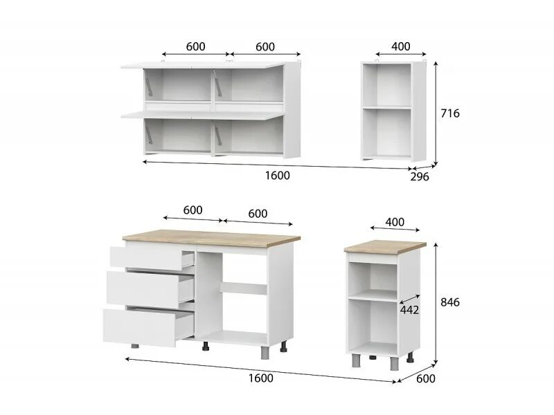 Кухня токио инструкция по сборке Кухонный гарнитур Токио 1600 мм цена 16490 руб. "SV-мебель" купить в Спб.