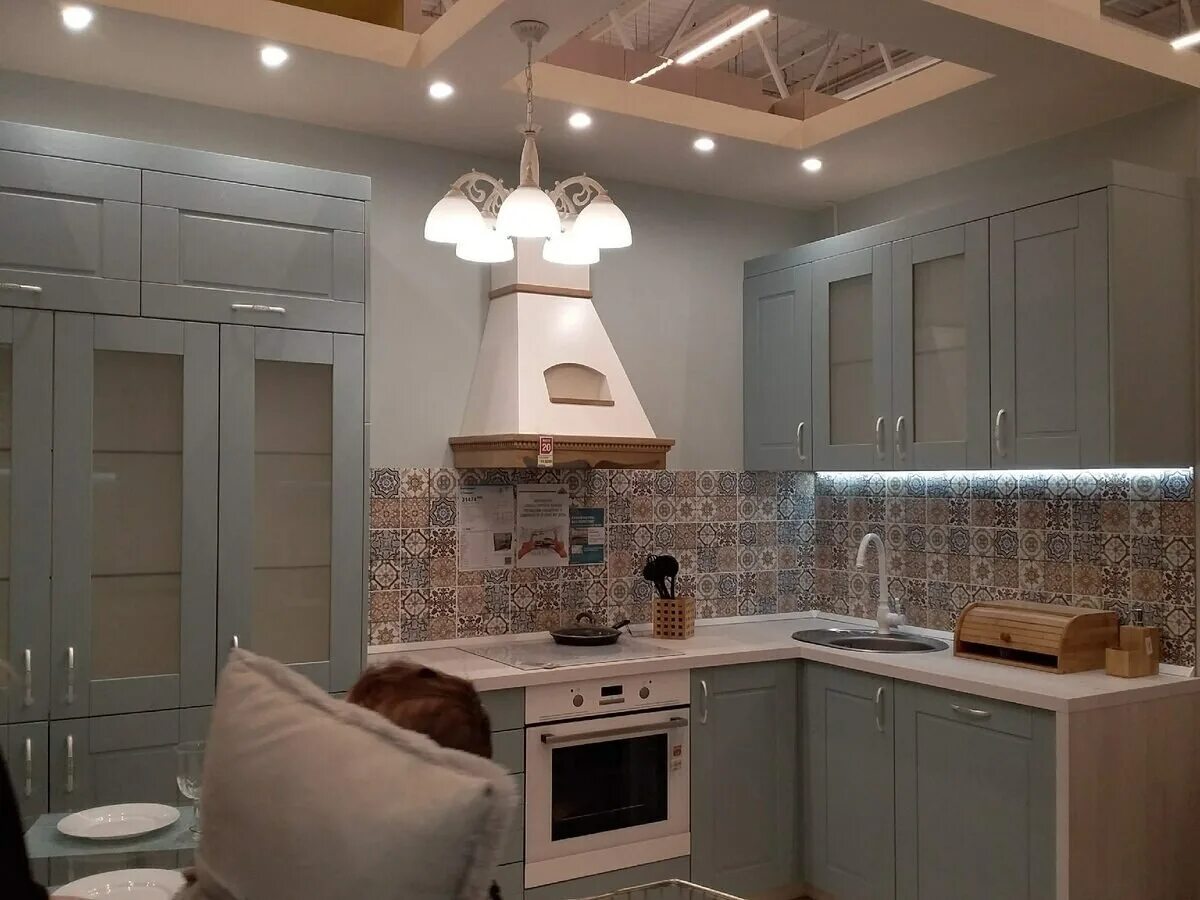 Кухня томари леруа в интерьере Кухня томари голубая в интерьере фото - OrangMebel.ru