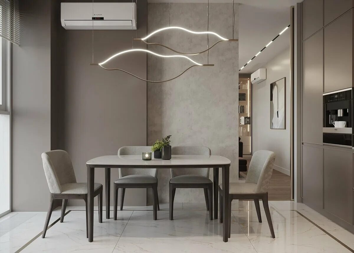 Кухня тренд 2024 фото ВАУ! Трендовая квартира в стиле КОНТЕМПОРАРИ: особенности и фишки современного с