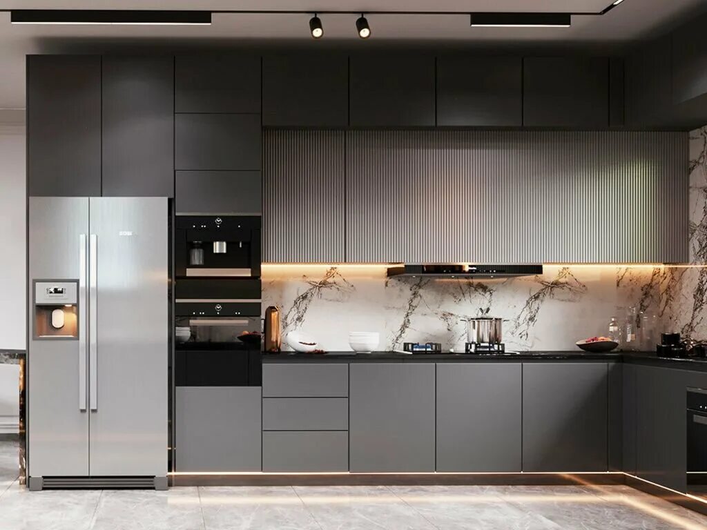 Кухня тренды в интерьере 2024 Современные кухни 2024 года: 10 новых трендов VOBOX: мебель и свет Дзен