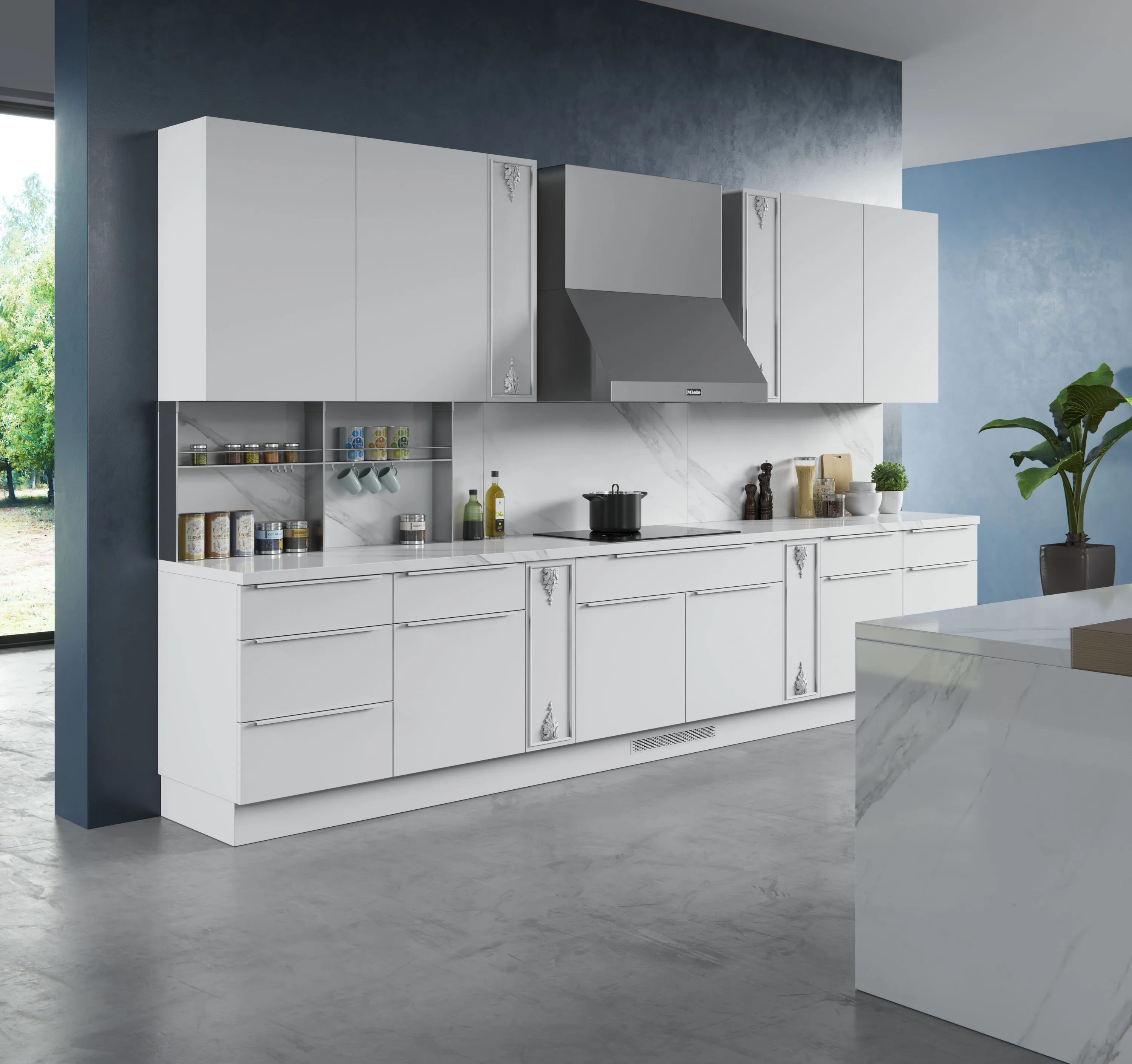 Кухня тренто мария фото в интерьере Кухня Maria в Воронеже