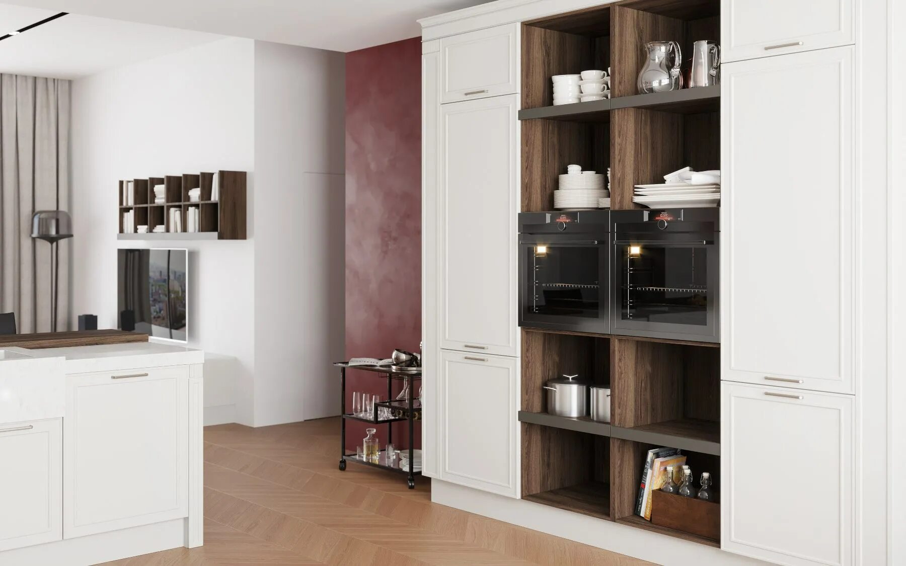 Кухня тренто мария фото в интерьере Традиции и тренды: модель Trento Новости - МФ Мария