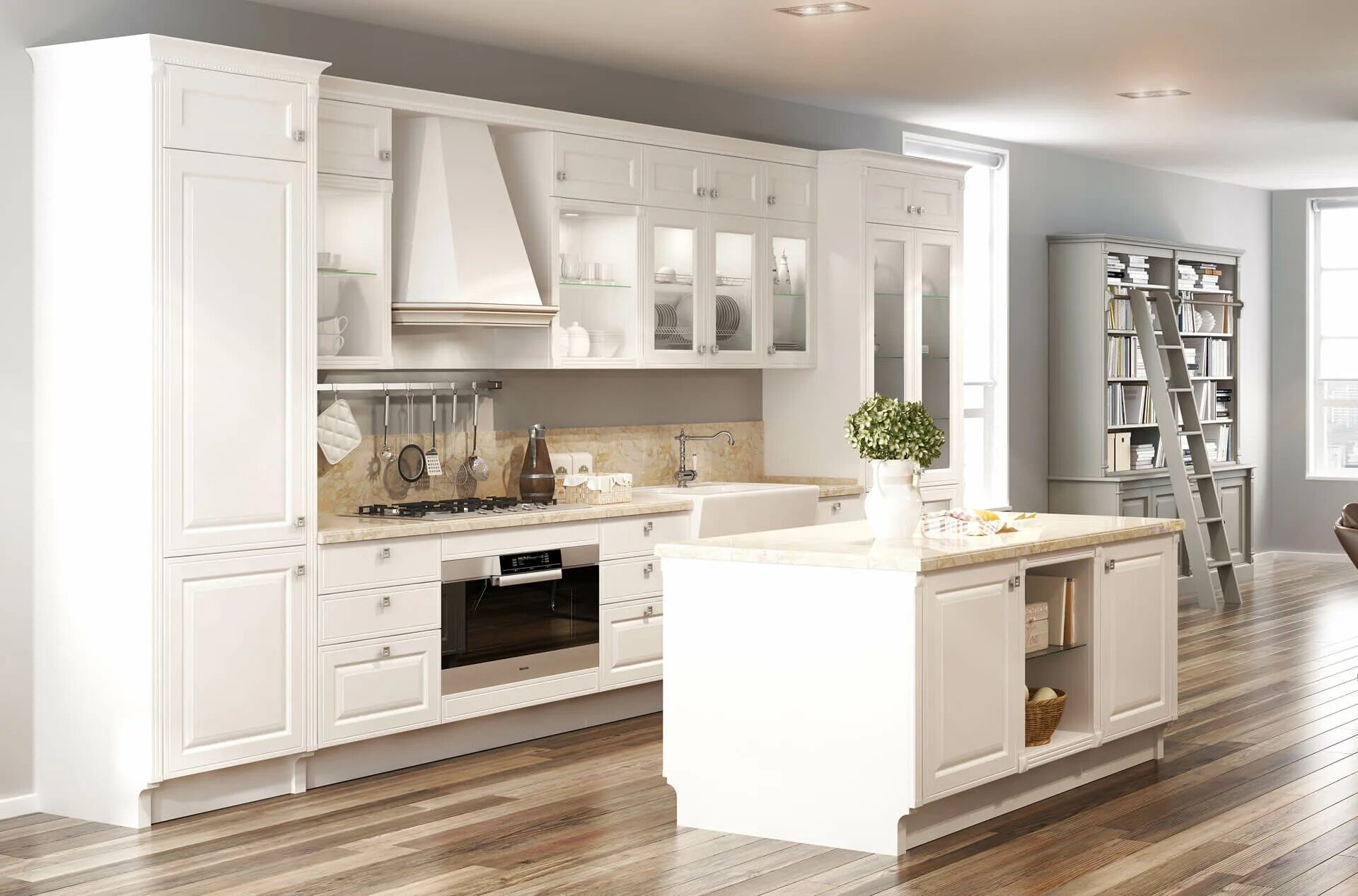 Кухня тренто мария фото в интерьере Дизайнерам & Архитекторам & Партнерство - NICOLE кухня с островом