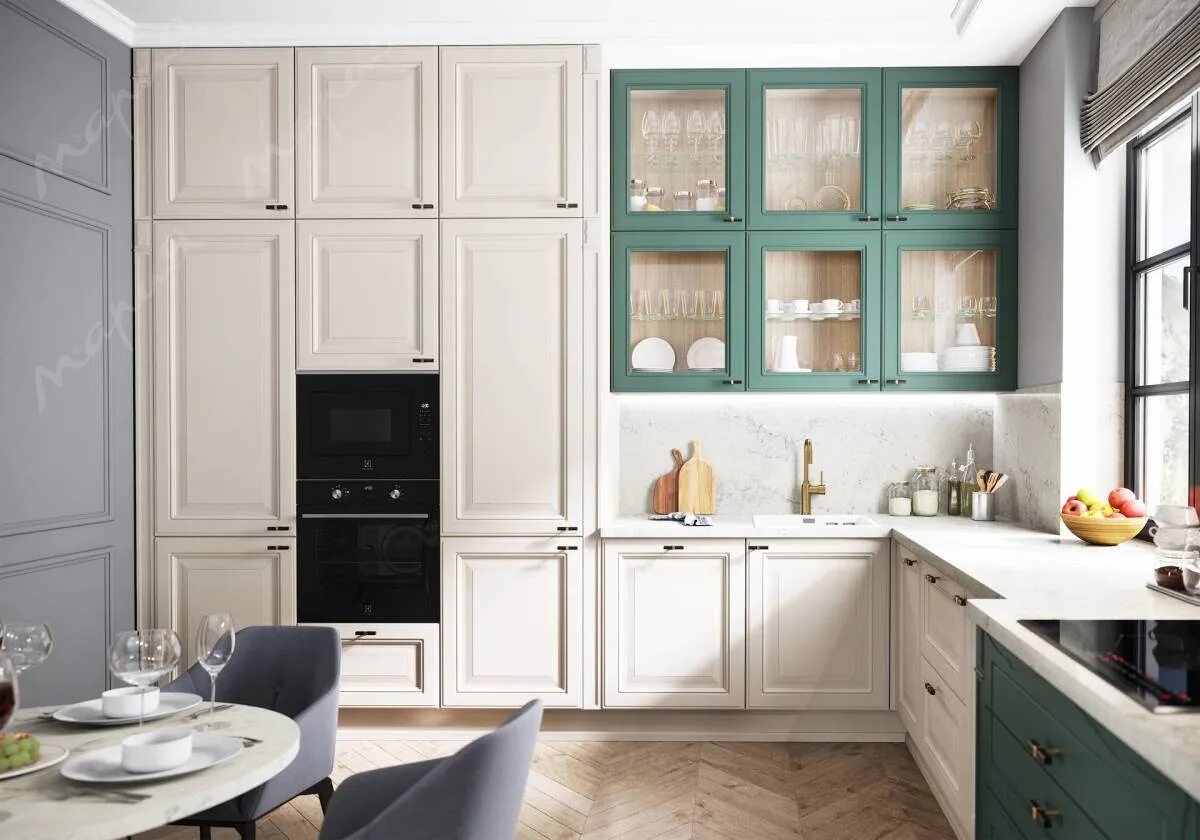 Кухня тренто мария фото в интерьере Kitchen Borgo in modern style - Factory Maria