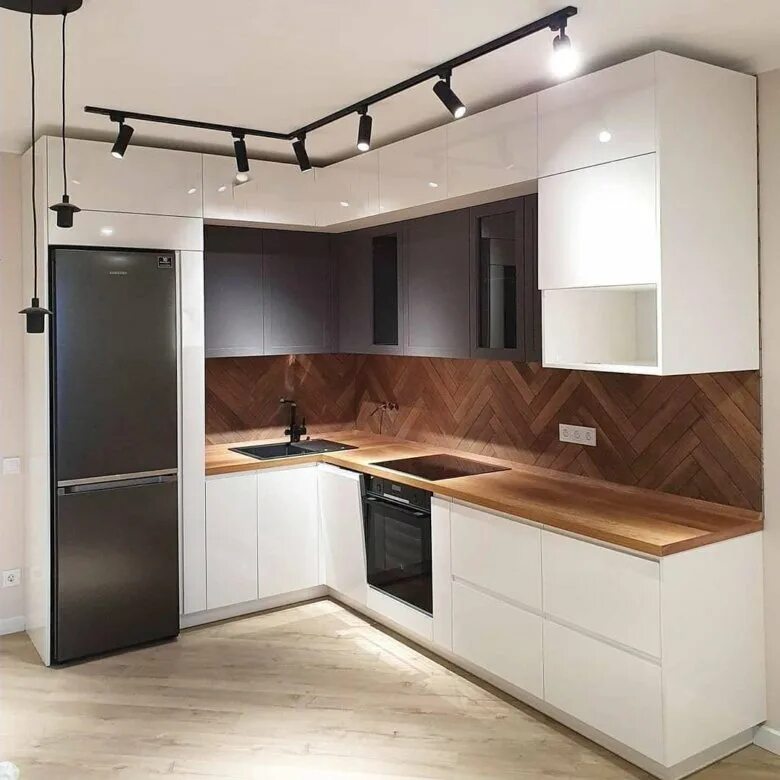 Кухня угловая большая современная фото Кухни на заказ в Краснодаре - купить в Краснодаре, цена 5 000 руб., продано 1 ию