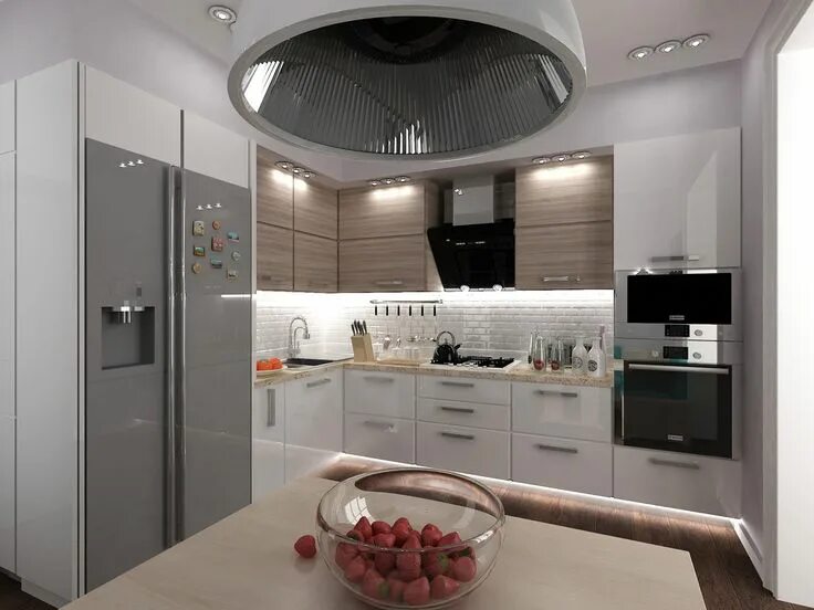 Кухня угловая большая современная фото дизайн User-friendliness - ALNO. Современные кухни: дизайн и эргономика PINWIN - конкур