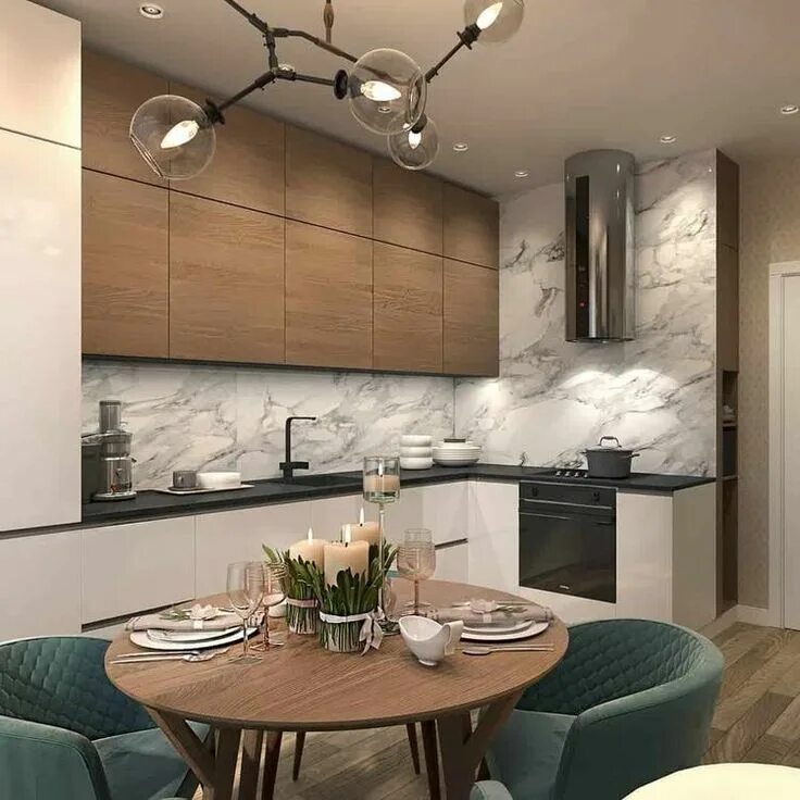 Кухня угловая дизайн 2024 года новинки Кухня в современном стиле 2022 Kitchen design trends, Interior design kitchen, K