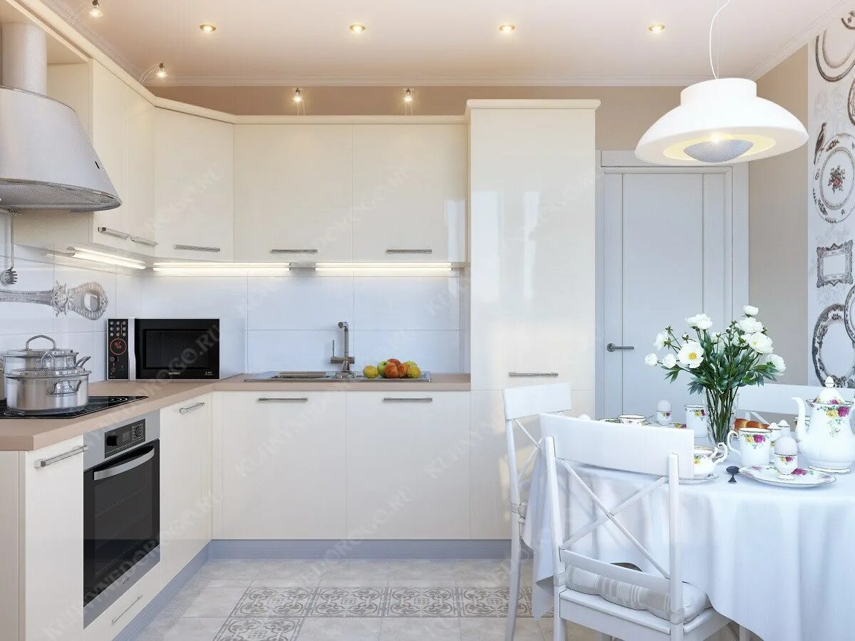 Кухня угловая фото дизайн 12 кв Кухни Недорого - дизайн кухни фото район Восточное Измайлово