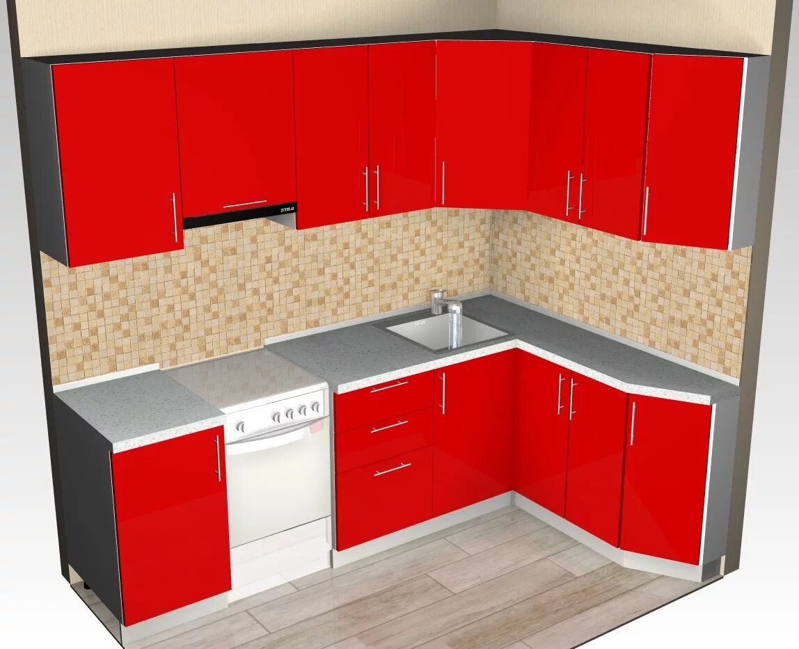 Кухня угловая фото цена дешево Кухонный гарнитур с угловой мойкой - CormanStroy.ru