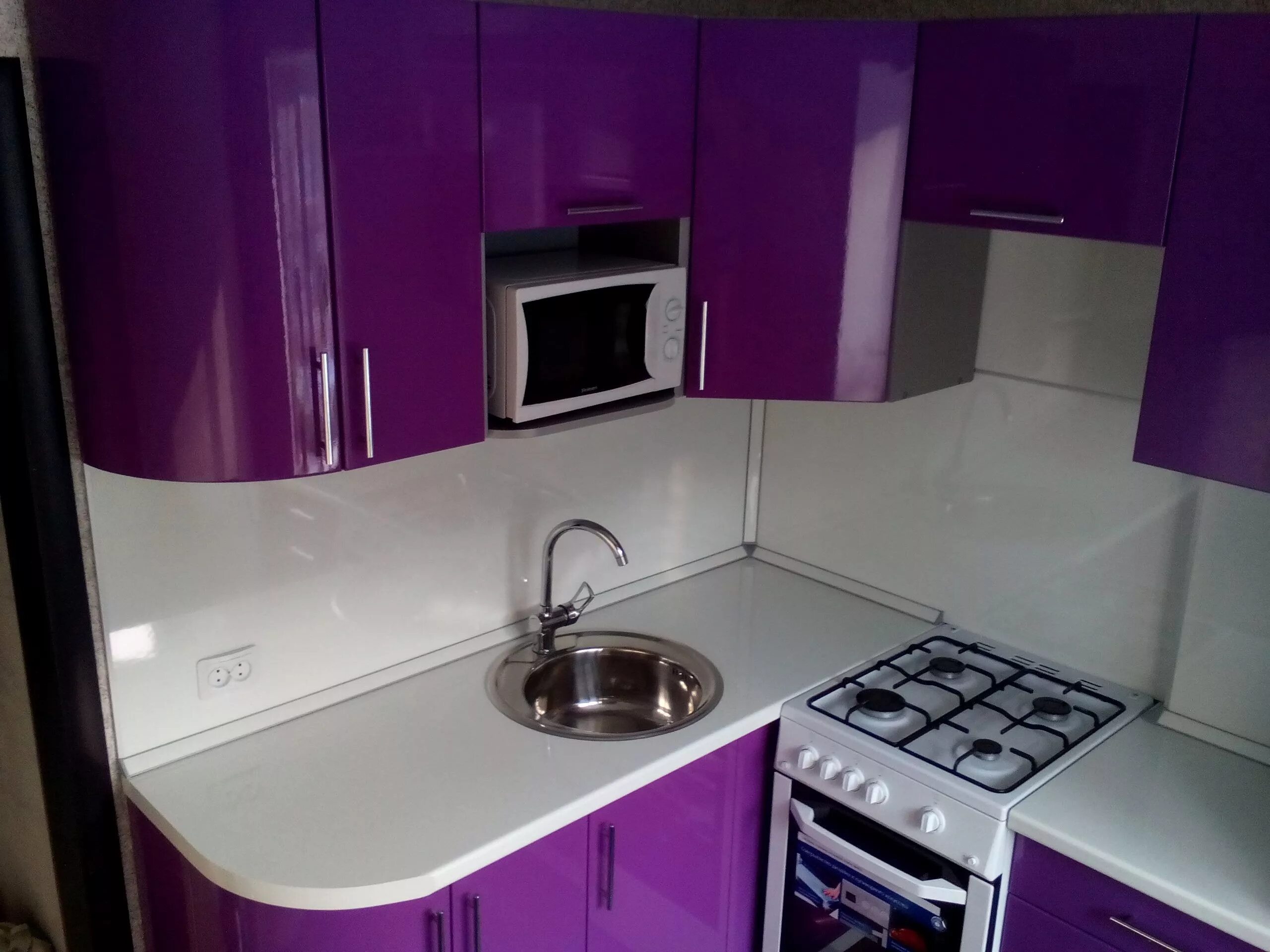 Кухня угловая хрущевка фото 5 кв Кухни для хрущевки угловые дизайн проект фото