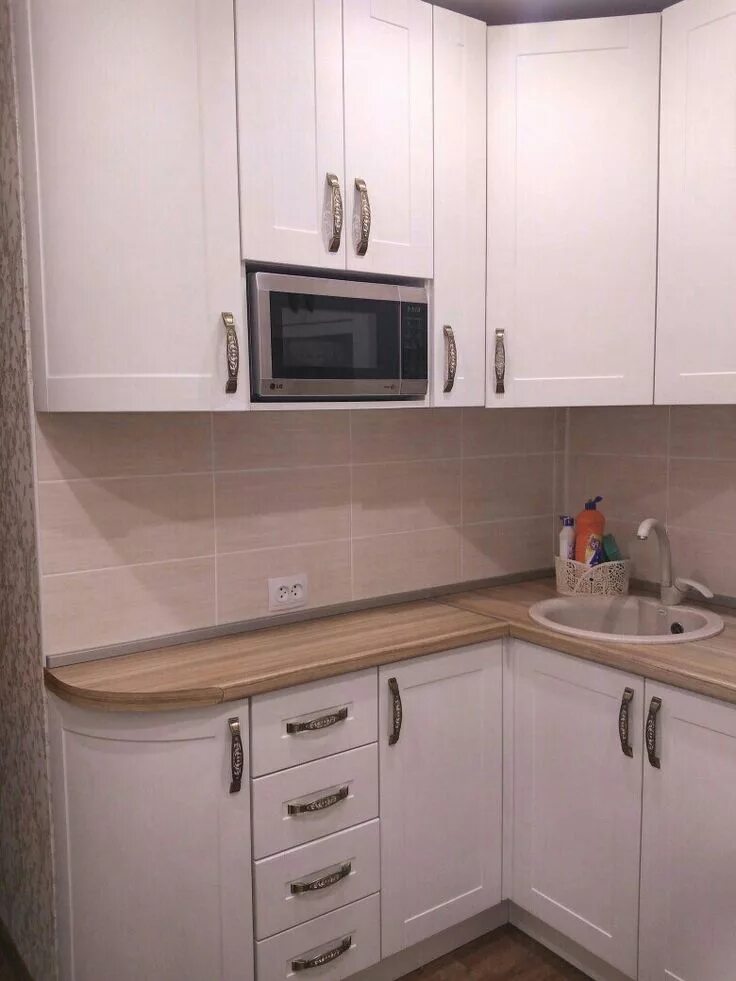 Кухня угловая хрущевка фото дизайн Фотографии ДИЗАЙН ХРУЩЕВКИ - 47 альбомов Interior design kitchen small, Kitchen 