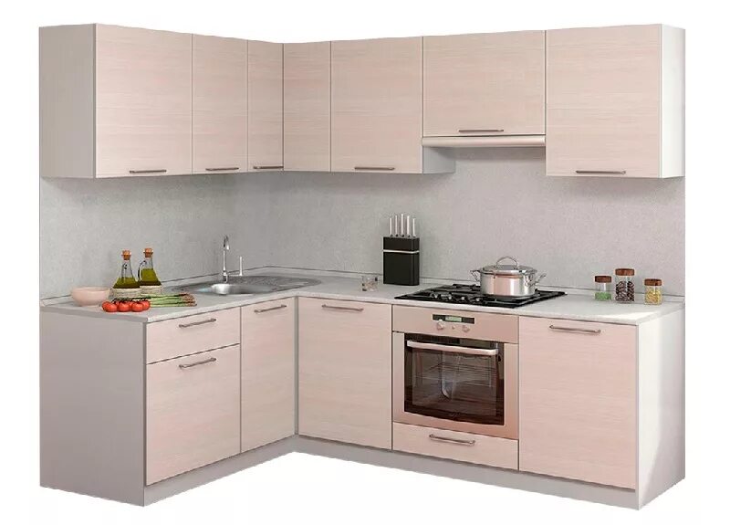 Кухня угловая каталог фото цены москва Кухонные гарнитуры: Кухня Симпл 2200*1600