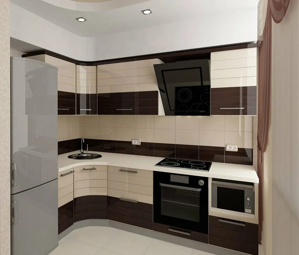 Кухня угловая проекты фото дизайн кухни Mebelik, custom furniture, Bratsk, ulitsa Krupskoy, 17 - Yandex Maps