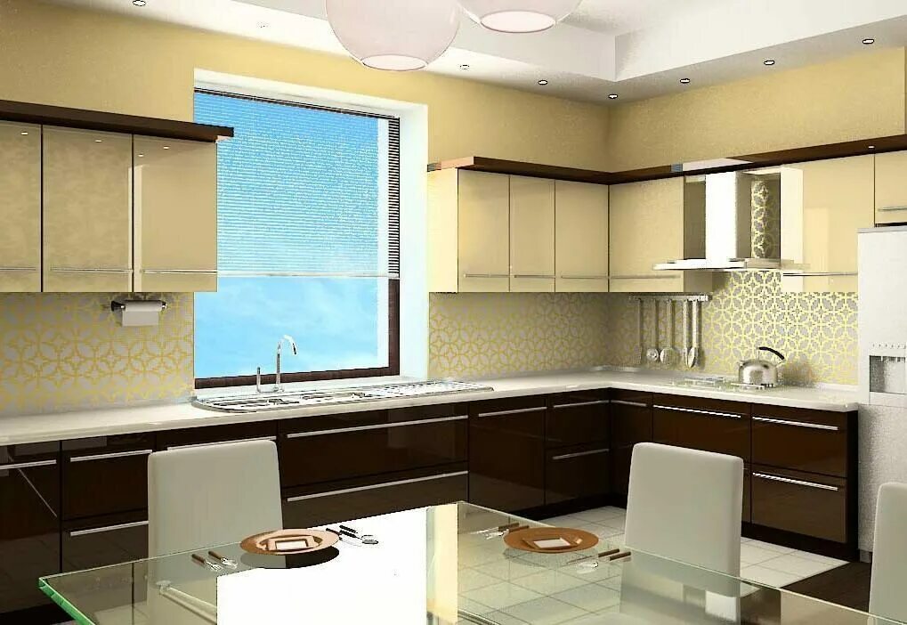 Кухня угловая с окном варианты интерьера Фото кухонь - кухни на заказа от мебельной фабрики Видная Мебель