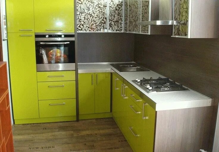 Кухня угловая с пеналом фото дизайн Pin by Tatiana Ganyuk on кухня Kitchen, Kitchen cabinets, Home decor