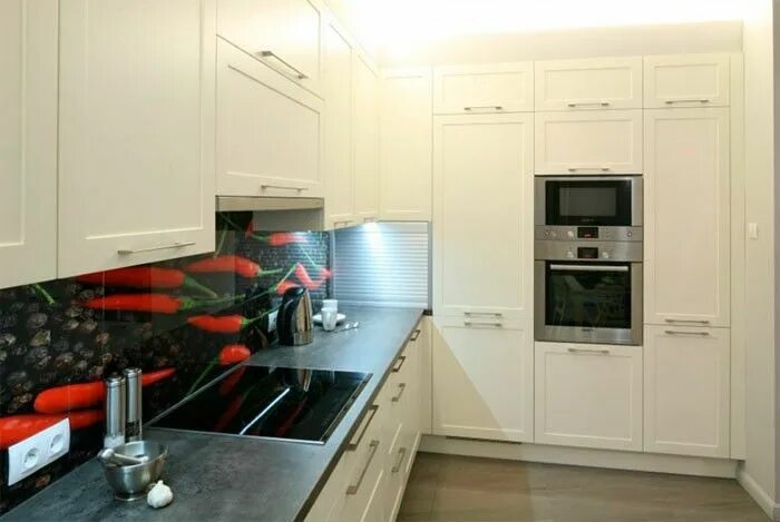 Кухня угловая с пеналом фото дизайн Pin on Кухня Kitchen, Home decor, Kitchen cabinets