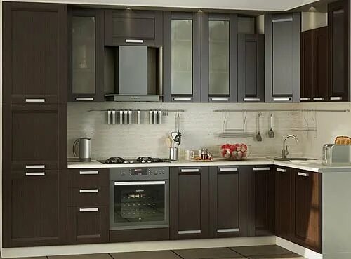 Кухня угловая столплит фото Посоветуйте фартук на кухню. - 6 ответов форум Babyblog