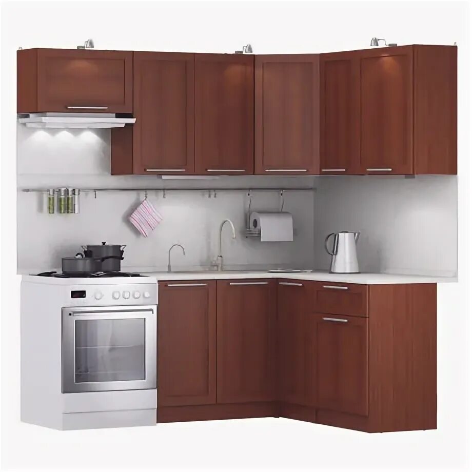 Кухня угловая столплит фото Кухня Квадро Ангелина угловая - купить по цене 13590 руб в Набережных Челнах фот