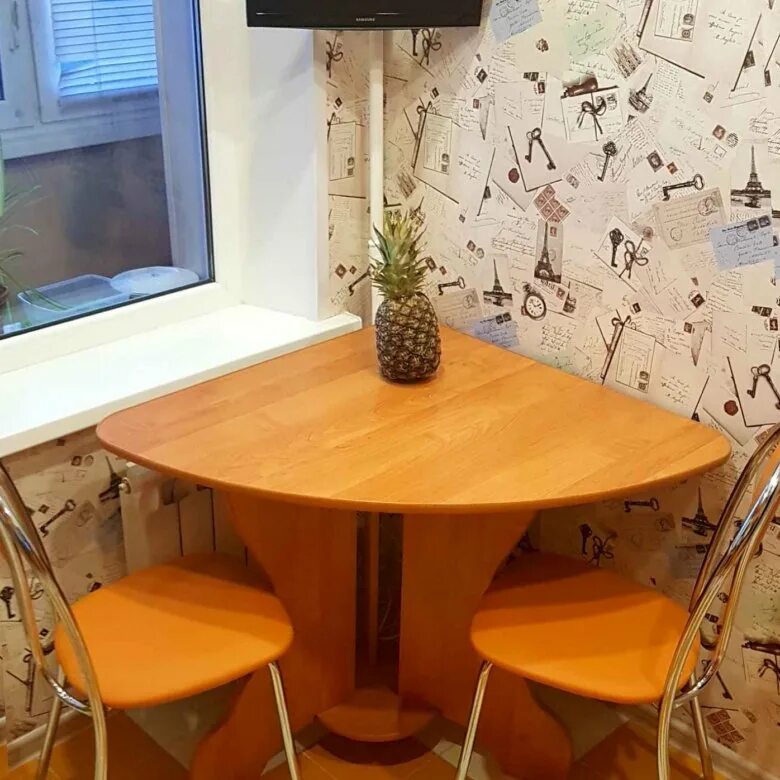 Кухня угловой стол фото Стол кухонный угловой для маленькой кухни - CormanStroy.ru