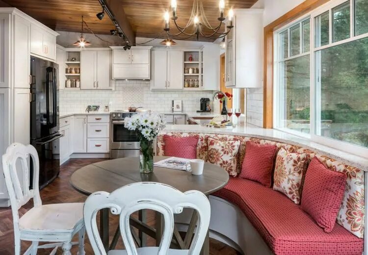 Кухня уютный дом интерьер Диван для кухни (80 фото) - модели, как сделать своими руками