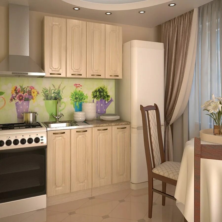 Кухонька мебель екатеринбург фото Модульный кухонный гарнитур Грецкий Орех купить в Екатеринбурге Интернет-магазин