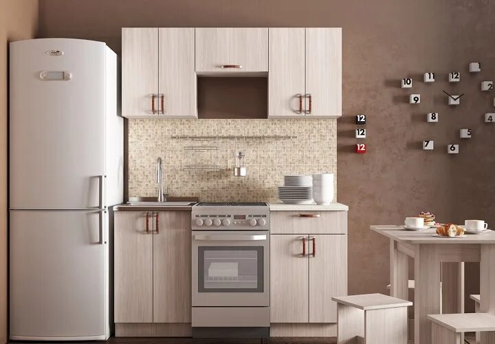 Кухонька мебель екатеринбург фото Кухонный гарнитур ЛЕГЕНДА-10 1,0м - 13 Стульев