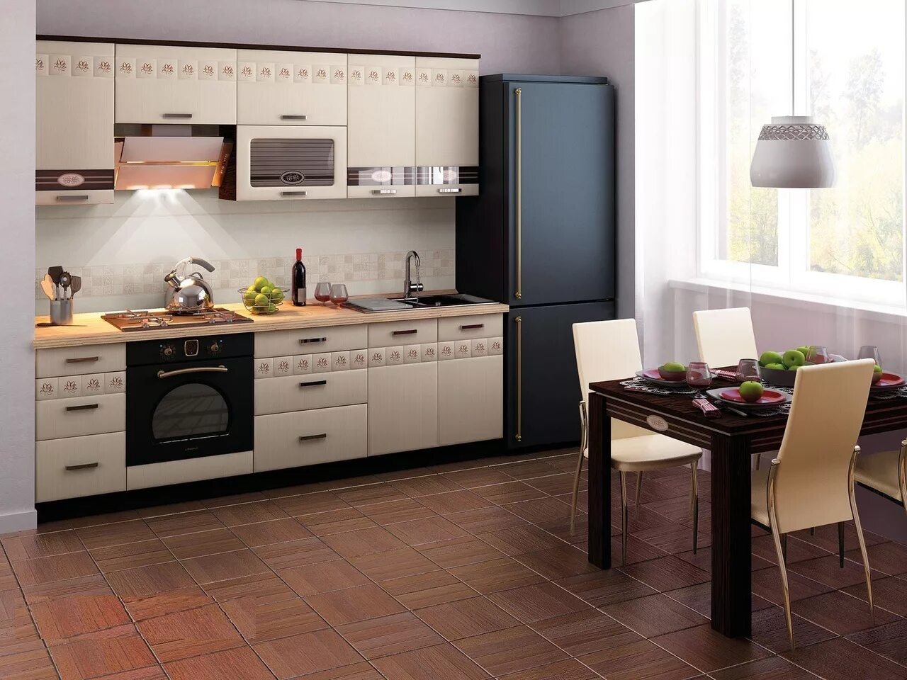 Кухонька мебель екатеринбург фото Кухня Аврора DaVita