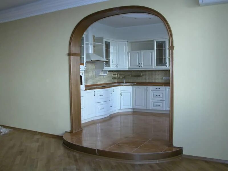 Кухонная арка фото Как установить межкомнатную арку своими руками? Линия Стиля