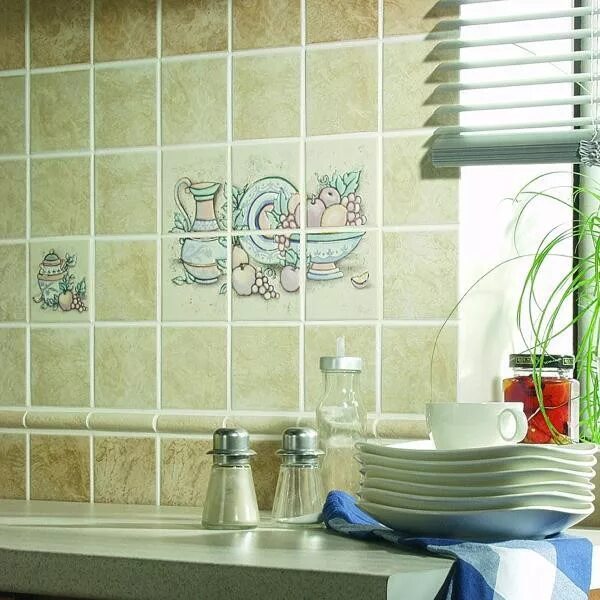 Кухонная керамическая плитка фото Nicol Rosa Grupa Paradyz (Польша)