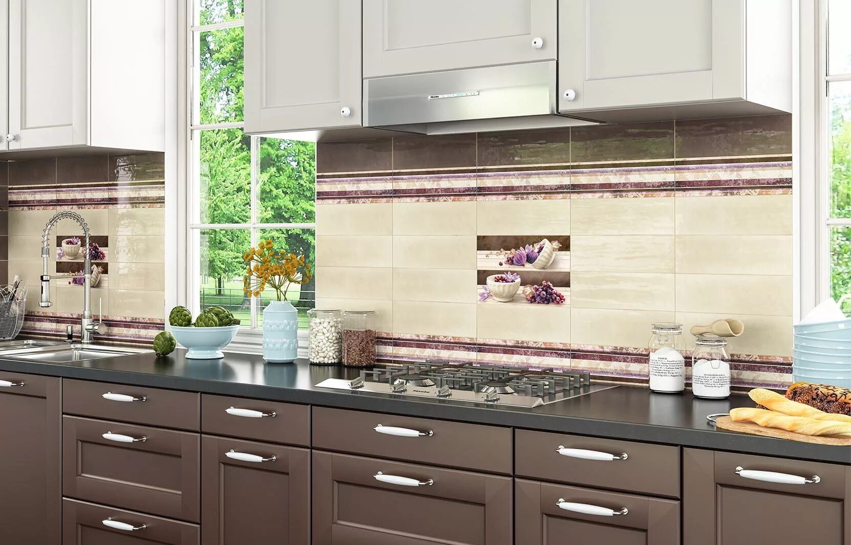 Кухонная керамическая плитка фото Absolut Keramika Masia. Плитка коллекции Masia от Absolut Keramika (Испания) - к