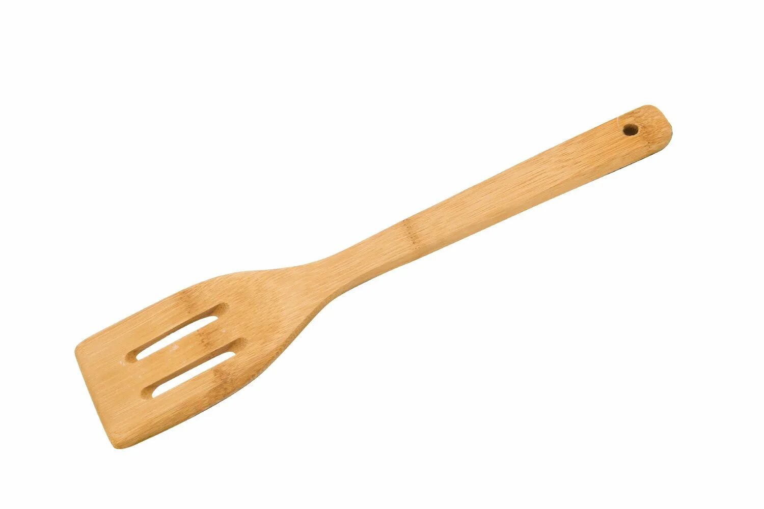 Кухонная лопатка фото Лопатка с прорезями (арт. 32LB-1005), бамбук - купить в Твой Дом - Купер, цена н