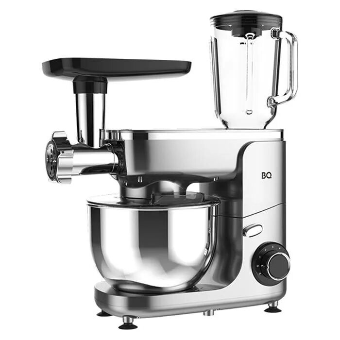 Кухонная машина фото Кухонная машина BQ MX341 Серебряный: купить в интернет-магазине Poisk Home по вы