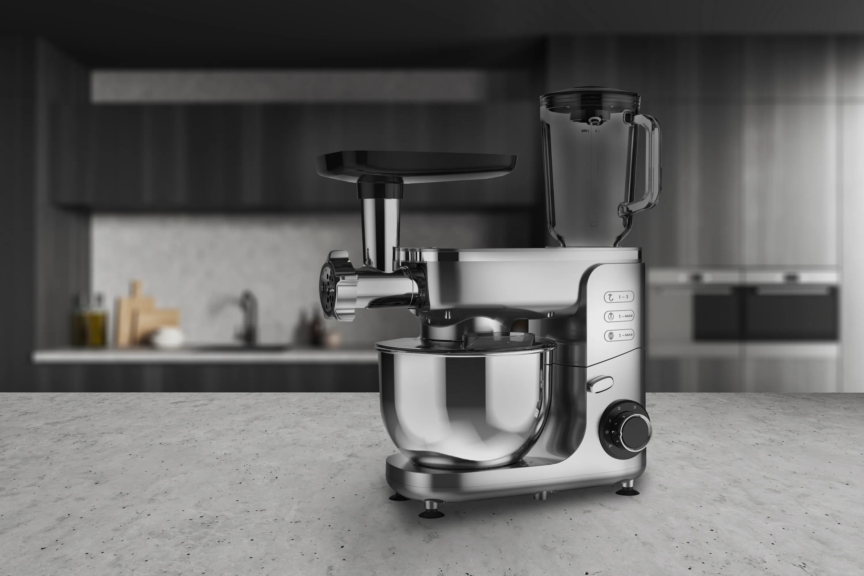 Кухонная машина фото Кухонные машины Hyundai HYM-S7651 и HYM-S7451: стильные и многофункциональные но