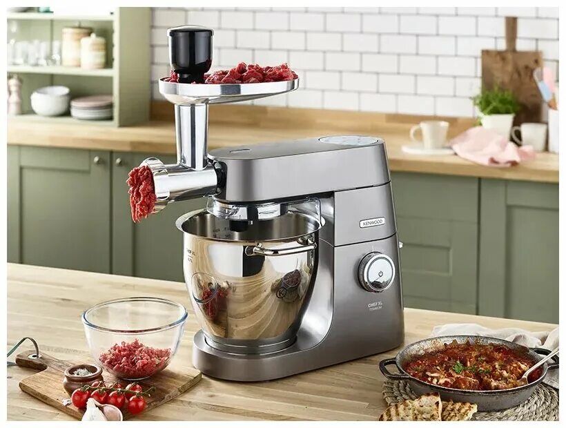 Кухонная машина фото Kenwood набор аксессуаров насадка для кухонного комбайна KAX950ME AW20011012 - к