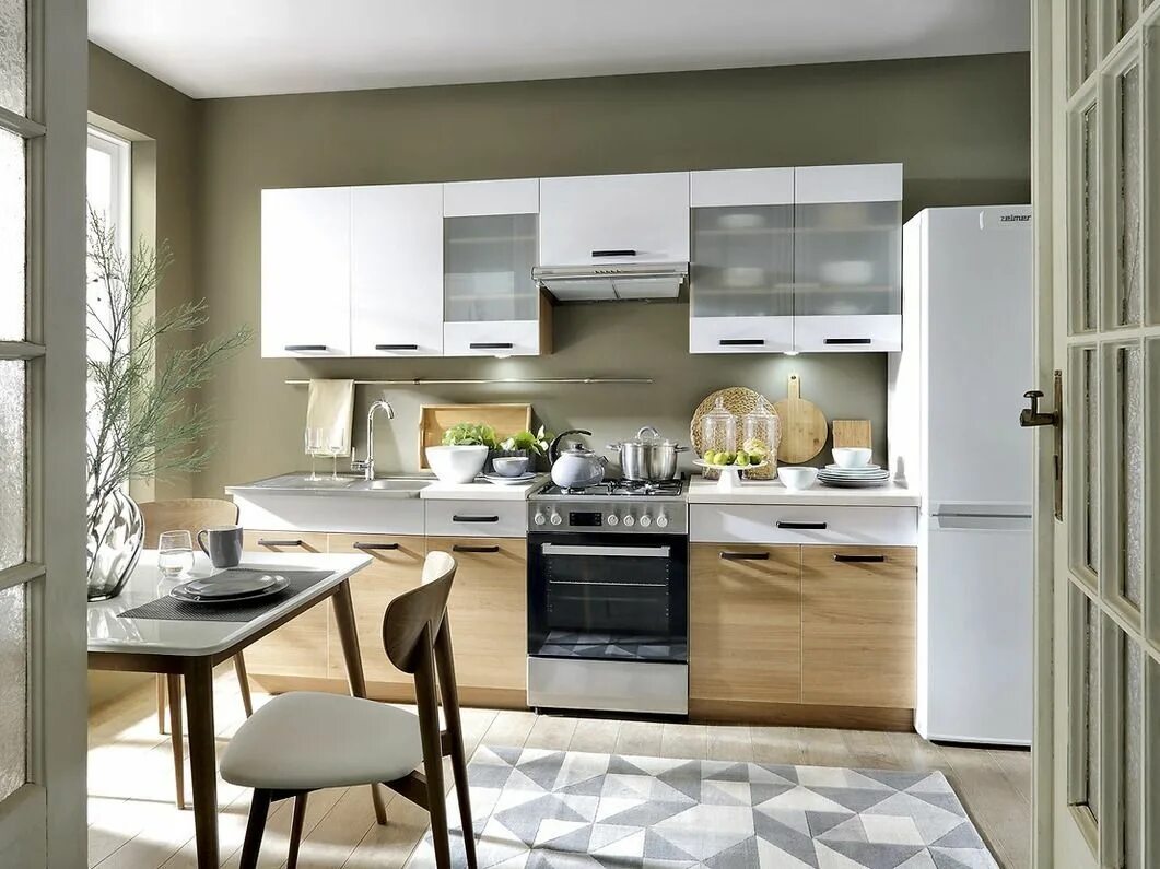 Кухонная мебель 2024 года фото Set de bucatarie BZT29 - Mobila de bucatarie Mobilier1.ro Kitchen cabinets, Open