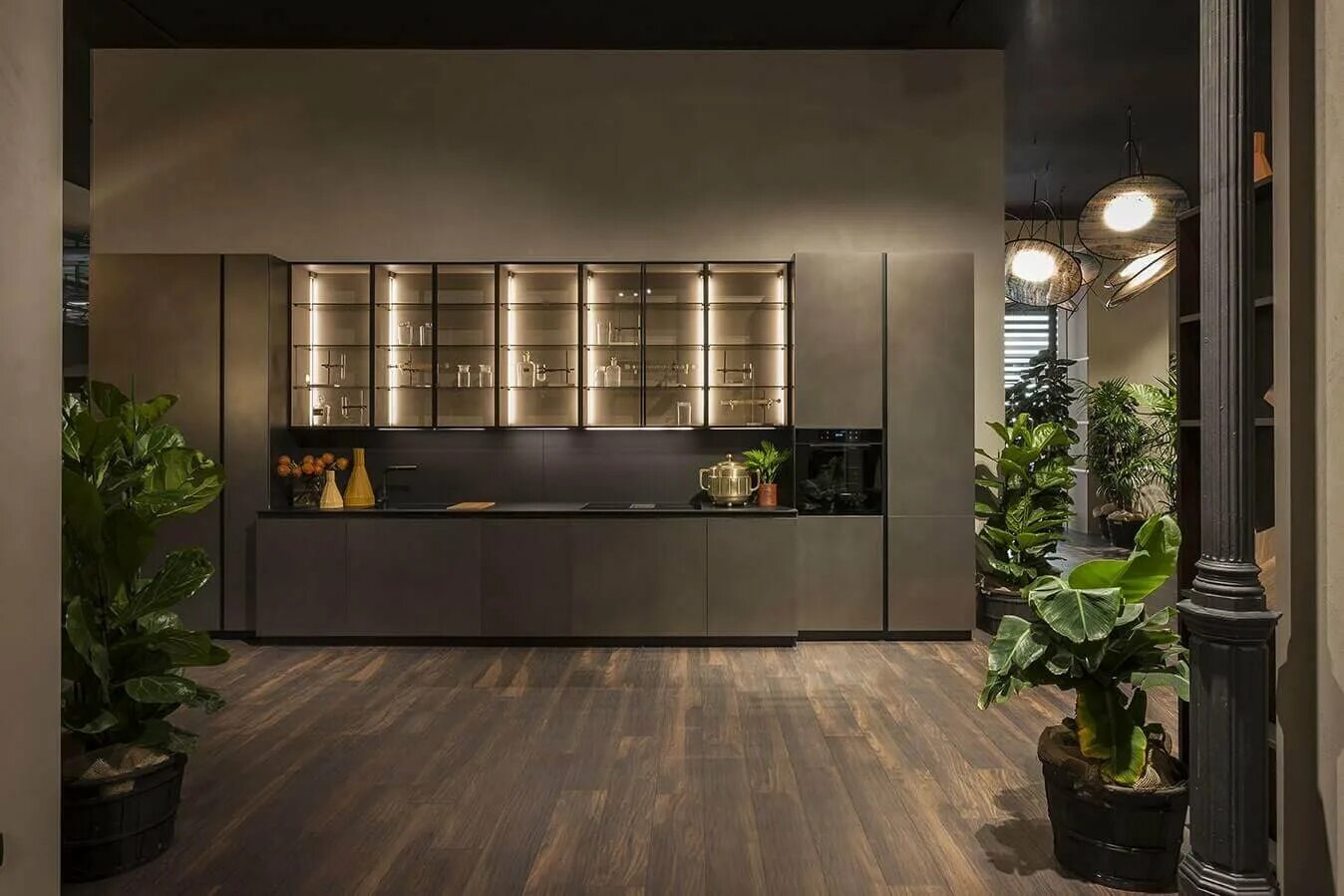 Кухонная мебель 2024 года фото Стильные кухни салоны в москве: найдено 88 картинок