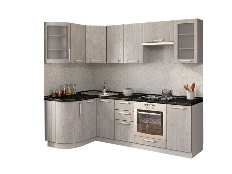 Кухонная мебель боровичи каталог фото и цены Кухня Классика угловой 1335х1800 купить в Санкт-Петербурге c доставкой по доступ