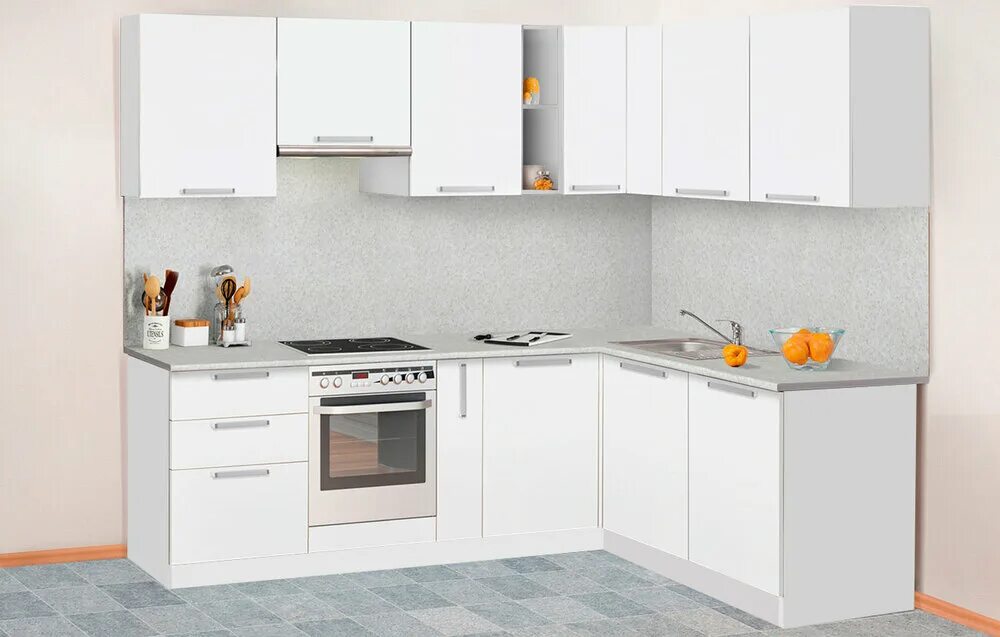 Кухонная мебель боровичи каталог фото и цены Кухонный гарнитур Классика угловой 2400х1600, 2 категория, Боровичи мебель купит