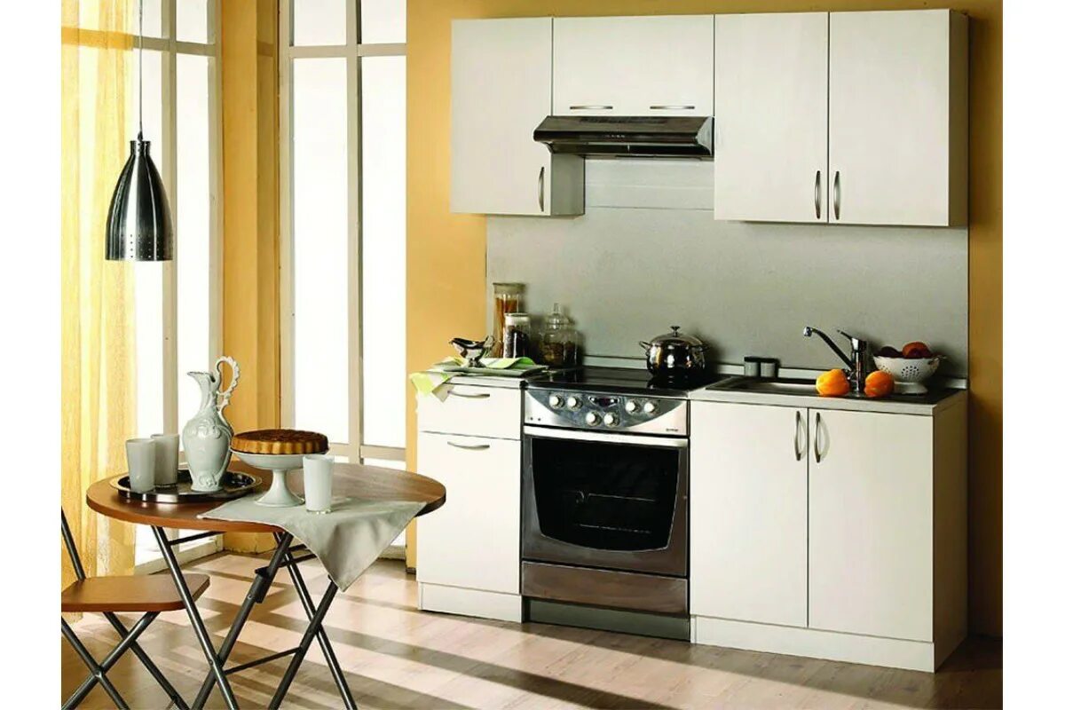 Кухонная мебель для маленькой кухни фото Кухня Лиана-Эконом b-1500 купить в Москве недорого от производителя - mebel-up.r