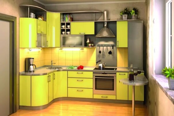 Кухонная мебель для маленькой кухни фото Mobili Stile: изготовление мебели на заказ КУХНИ - 80 фотографий ВКонтакте