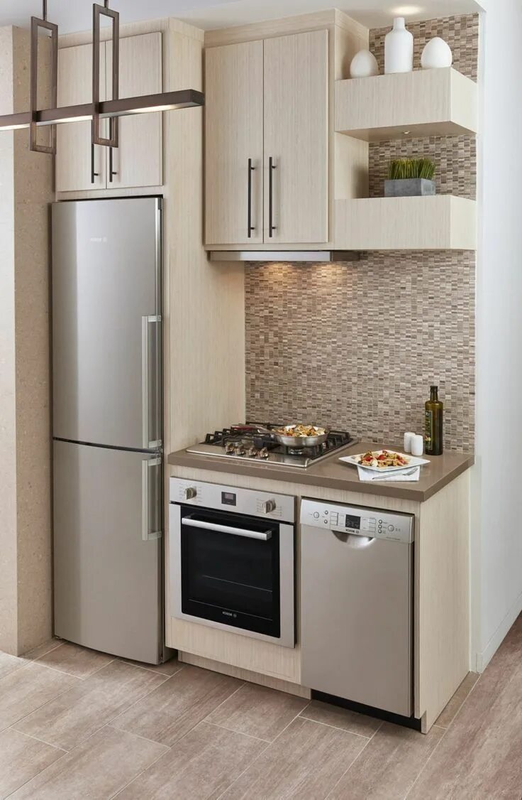 Кухонная мебель фото малогабаритная Pin on Deco Small apartment kitchen, Tiny kitchen design, Kitchen design small