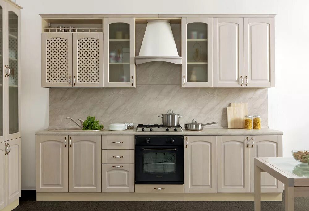 Кухонная мебель фото цена москва Кухонный гарнитур "Массив Люкс" 2400 купить в интернет-магазине ВАШ ДОМ МЕБЕЛЬ