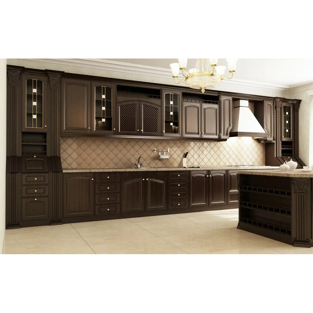 Кухонная мебель фото в ташкенте Ольха VD2 кухни в Ташкенте, кухонный гарнитур в Ташкенте, кухонная мебель в Ташк